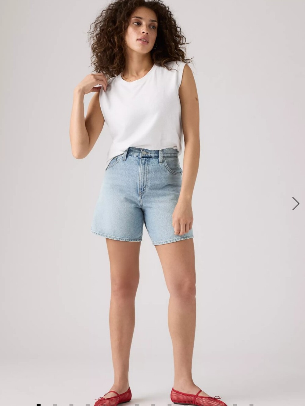Levi's High Loose Shorts